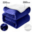 Sherpa Fleece Fur Thick Reversible Blanket Throw-119206505-121372412