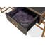 Shagreen Metal Base Writing Desk