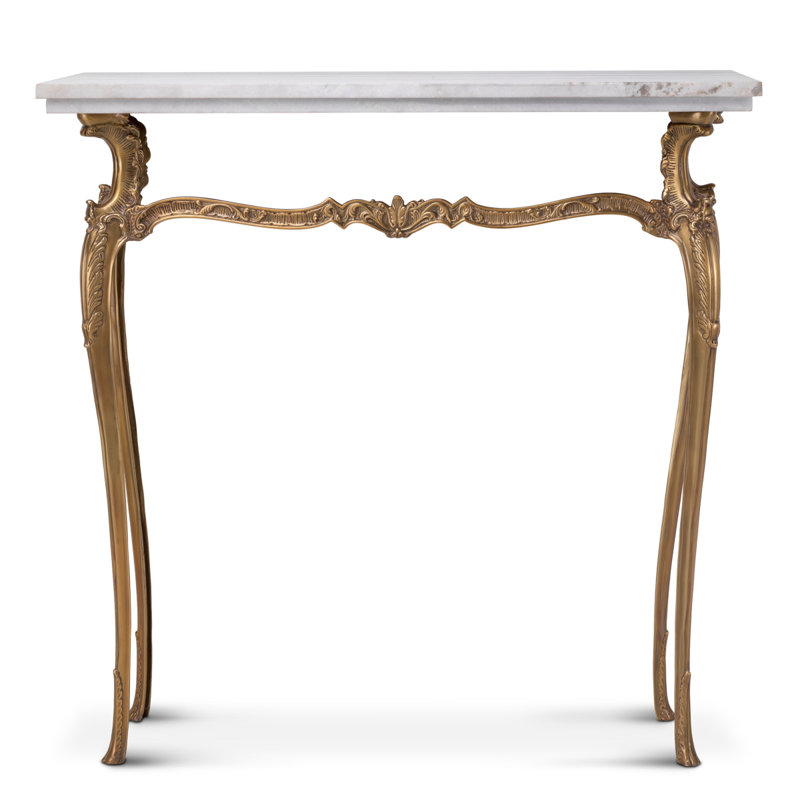 34.45'' W Marble Console Table