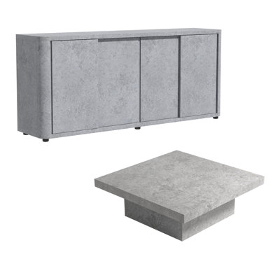 Caomhan 2 Piece Living Room Table Set