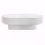 Table basse ovale 43,3 "l 6,8"