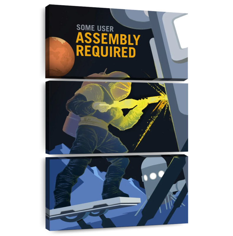 Oberle Mars Explorers Wanted Poster I, 74'' H x 48'' W