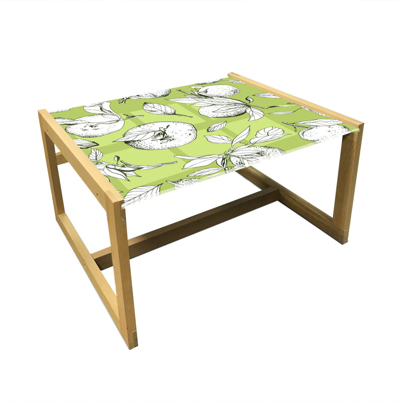 Jakeith Trestle Coffee Table, 40cm H x 74cm W x 62cm D