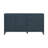Wave-pattern Navy Sideboard With Functional Storage For Modern Homes