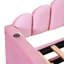 Lit de jour simple tapissier avec couchette, canapé-lit en velours avec ports de chargement USB