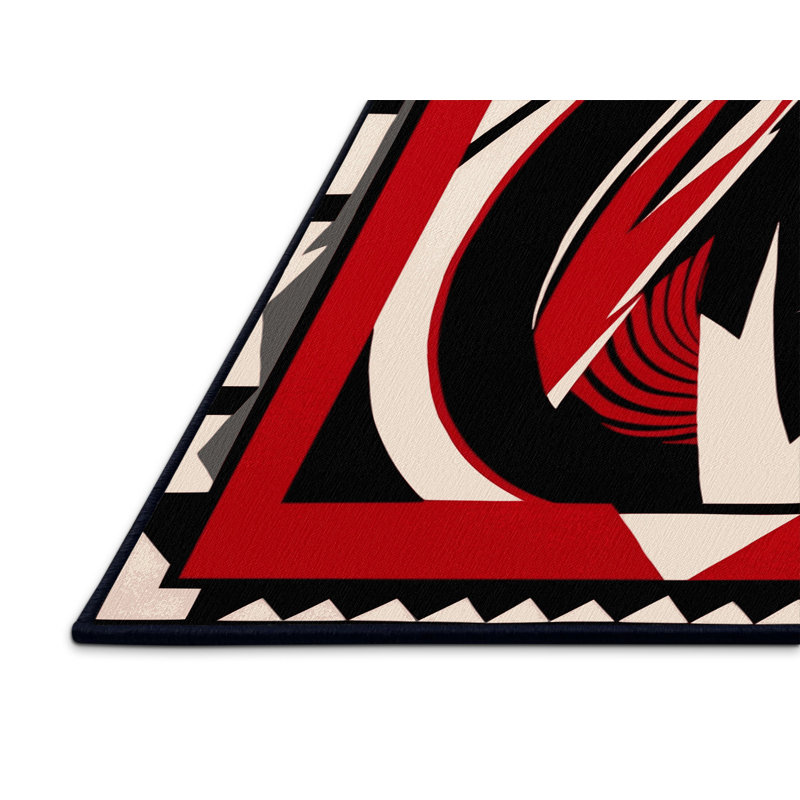 Abstract Ascent Rug, Rectangle 8' x 12'