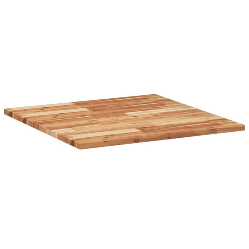Jersey Solid Wood Table Top, 2cm H x 70cm W x 70cm D