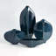 Center Ridge Vase-Blue-57568004