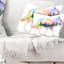 Coussin lombaire loup à double exposition animal