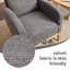 Fauteuil confortable avec poche latérale-1147523568
