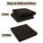 Go-Poufs Knock-Down Small Cube Teddy Boucle Storage Ottoman |  12"x12"x12" |-109102714