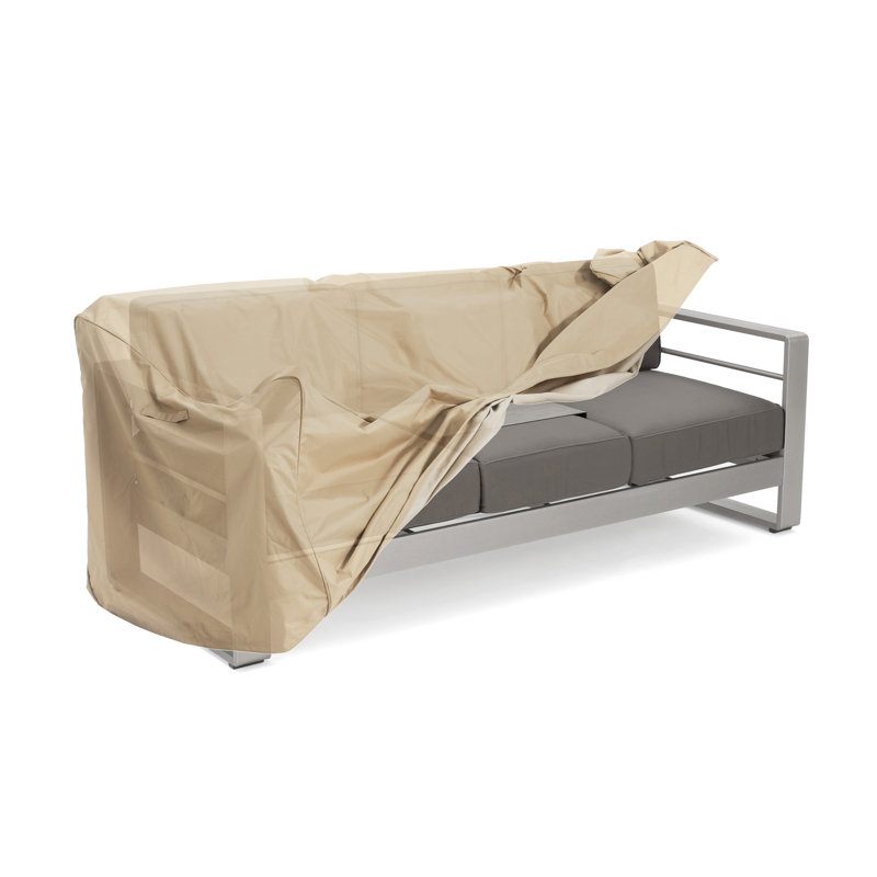 Housse pour canapé d'extérieur 3 places Shilés, Beige