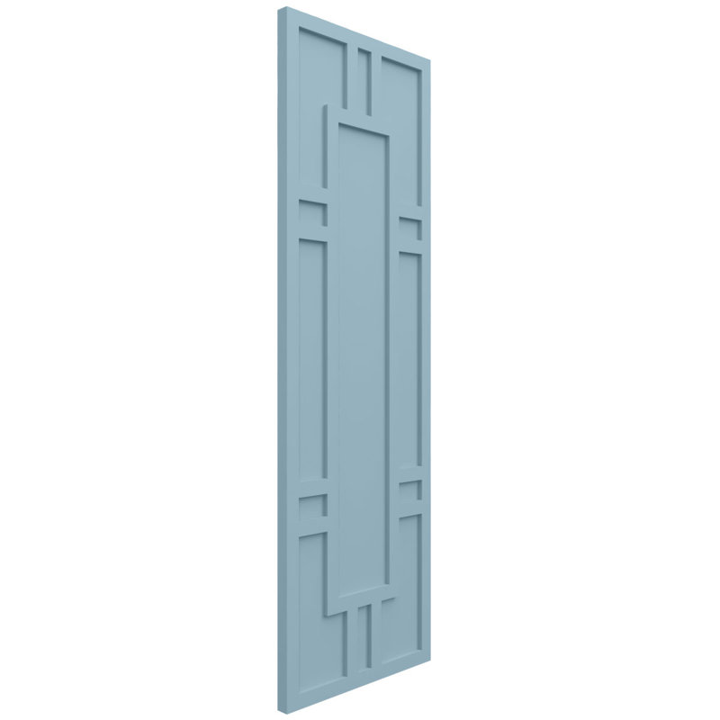 EnduraCore Composite Hastings Shutters, 18"W, Peaceful Blue, 79"H
