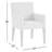 Meria 19.25'' H Linen Blend Upholstered Armchair