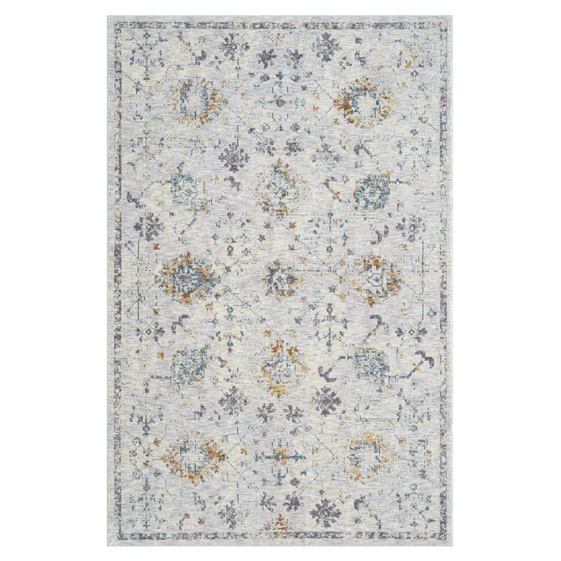 Tapis de couloir intérieur en polyester Roseau, Rectangle de 5 pi x 8 pi