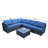 Outdoor Sectional Sofa Set-1708385677