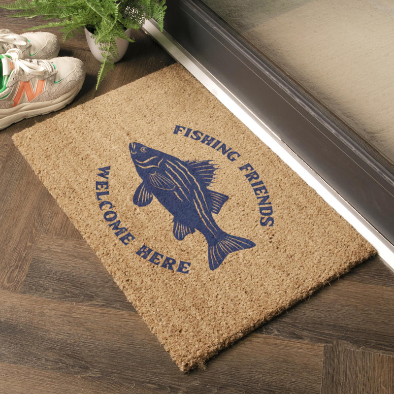 Cheverly Non-Slip Animal Print Doormat, 40cm W x 60cm L