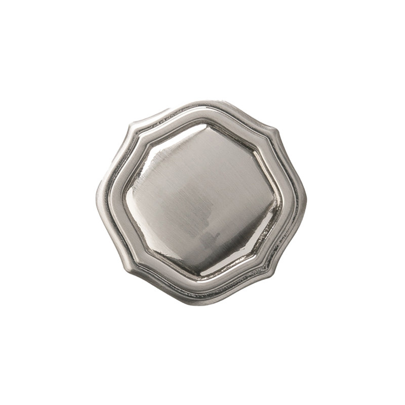 Trellis Collection Cabinet Knob, Satin Nickel