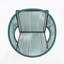 Confortable chaises de patio, ensemble de 2 chaises en rotin Pe Modern