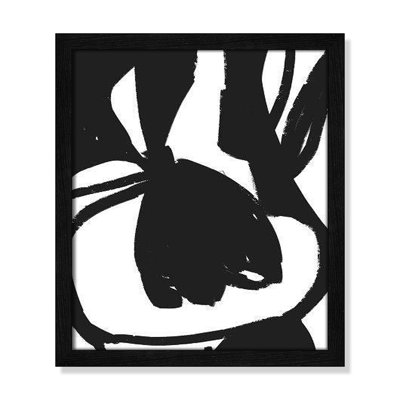 Line Drawing Collection " Hanging Tulip " by Leah Straatsma