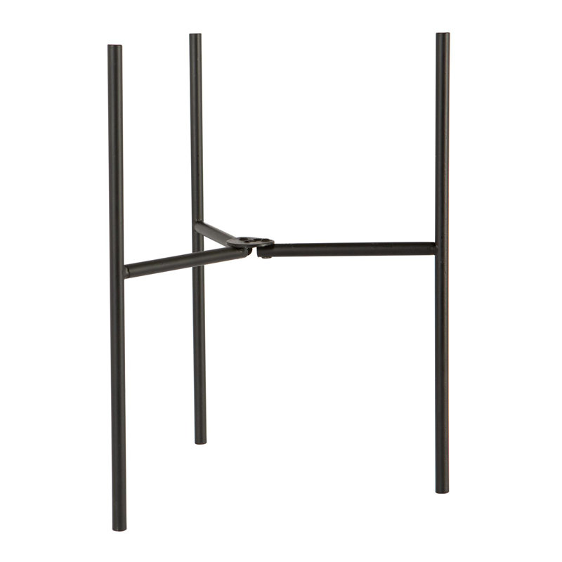 Nicola Spring - Plant Pot Stand - 19cm, Black