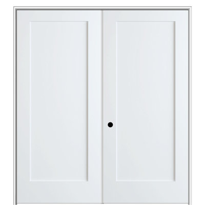Porte intérieure pré-montée Shaker