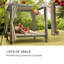 100cm Long Reclining Double Chaise-949535815
