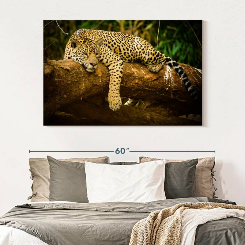 Brampt Pantanal Jaguar, 34" H x 51" W