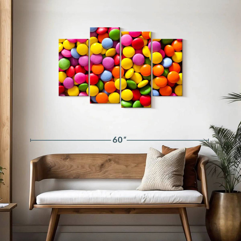 Yarlin Colorful Sweets, 27" H x 43" W