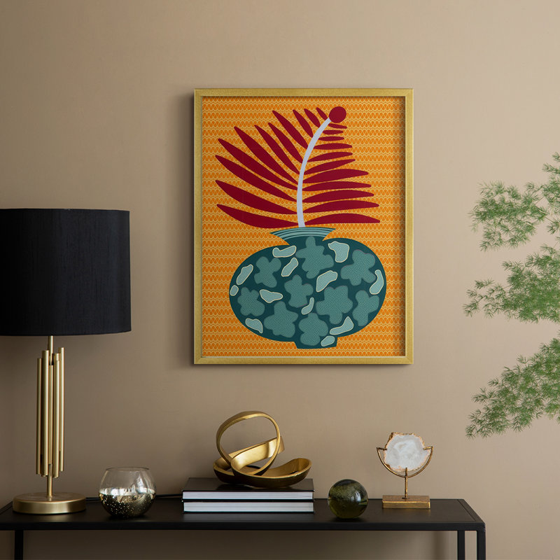 Snappy Botanical II Framed Print - Solid Wood