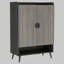 Armoire à chaussures réglable à 7 niveaux avec rangement dissimulé, fabrication durable en planche E0 pour le vestibule ou l'organisation polyvalente.-870266057