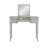 Fidelmar 36" 2-Drawer Flip Top Mirror Vanity with Butterfly Print Stool-54311189