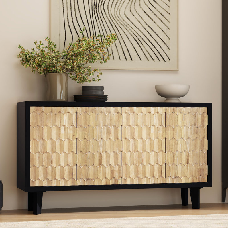 59" Sideboard with Adjustable Shelves