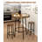 Dorcin 2 - Person Four Leg Dining Set