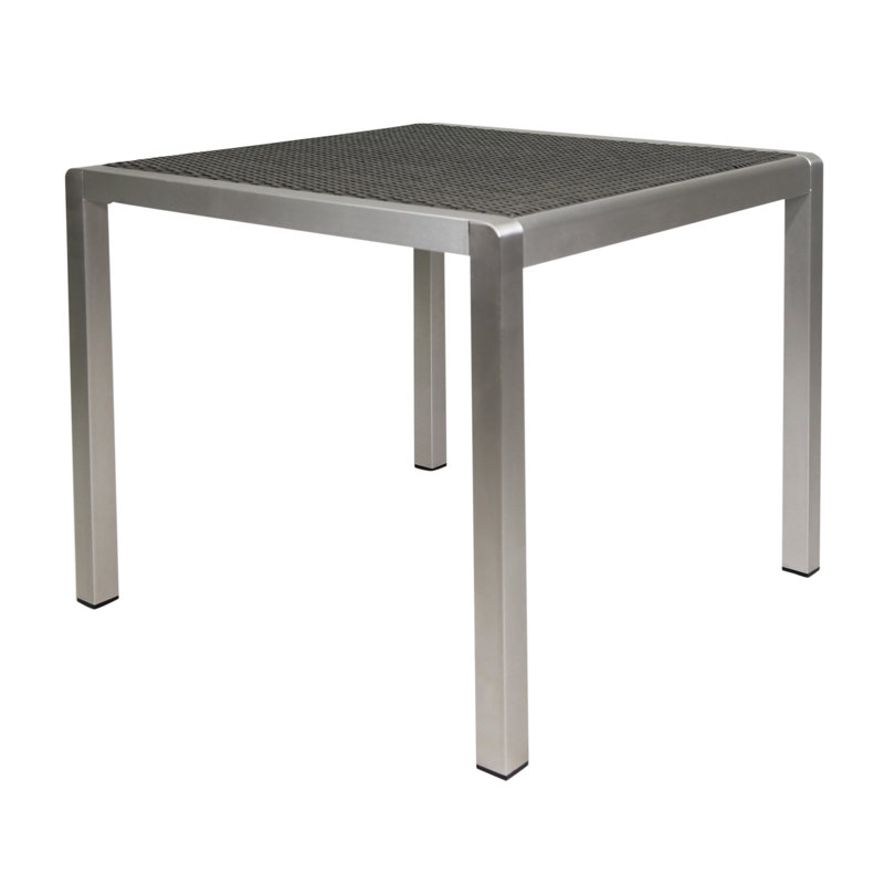 Table de salle à manger d'extérieur 35 po carrée