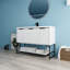 Meuble-lavabo sur pied simple 47,2 po avec plateau en résine-583388062-583388063