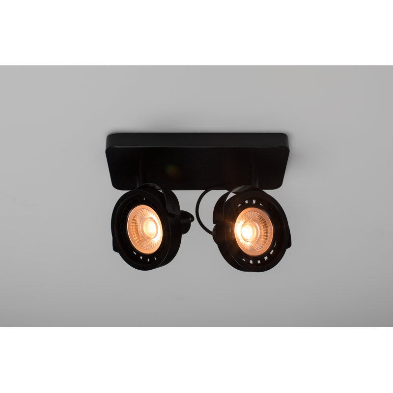 2 lumières directionnelles 11 po, Noir
