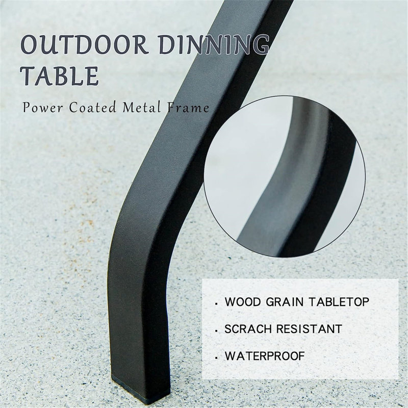 Table de bar d'extérieur pour l'extérieur