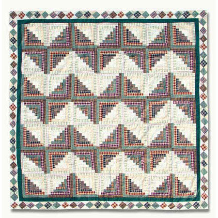 Cotton Chevron Shower Curtain