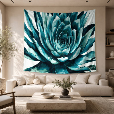 Botanical Agave Wall Tapestry