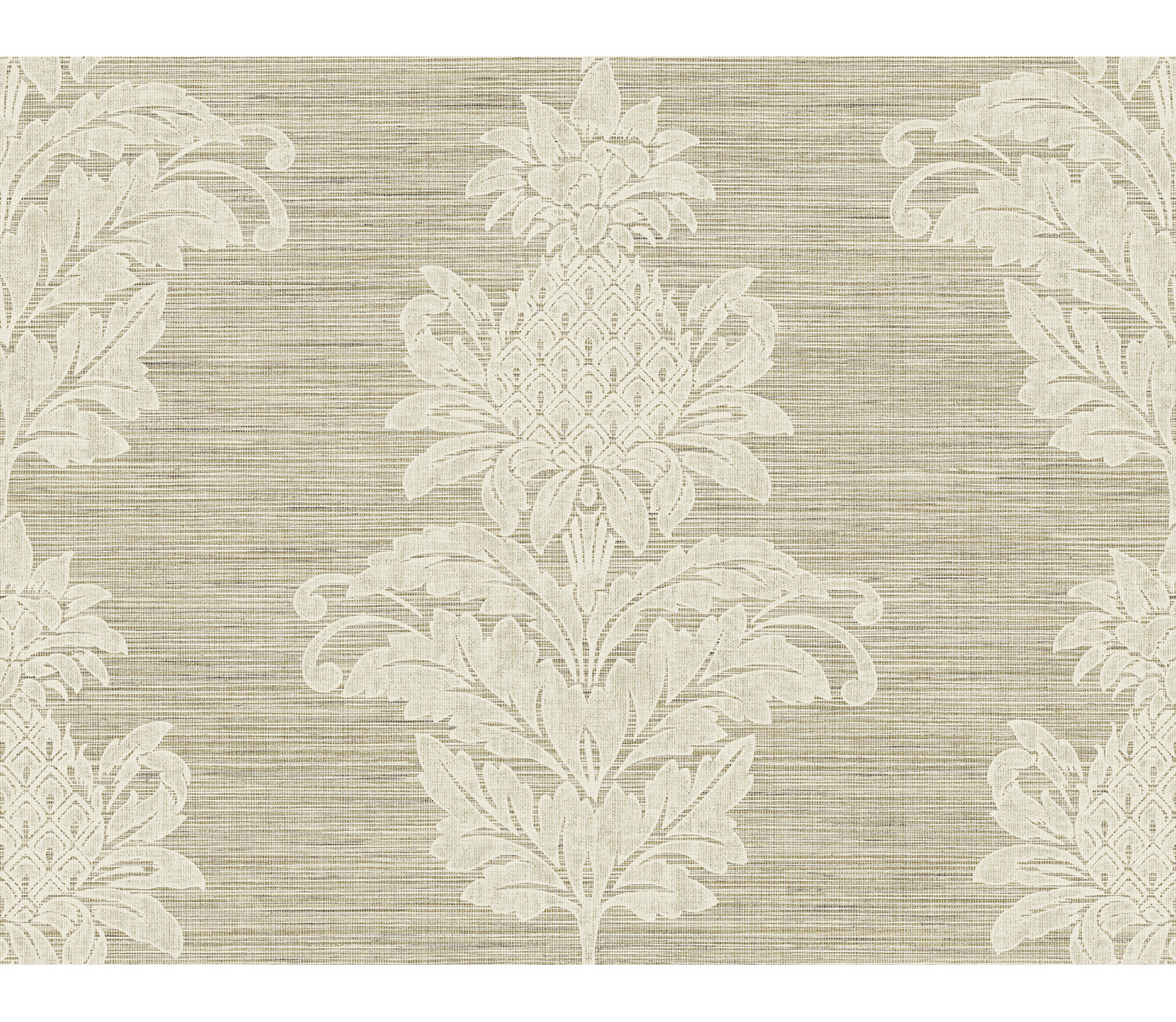 Tefft Floral Wallpaper, Brown