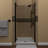 MP Swinging 26" W x 73" H Semi-Frameless Shower Door-42570910