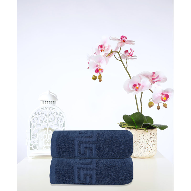 Duplantis Turkish Cotton Midweight Jacquard Hand Towels