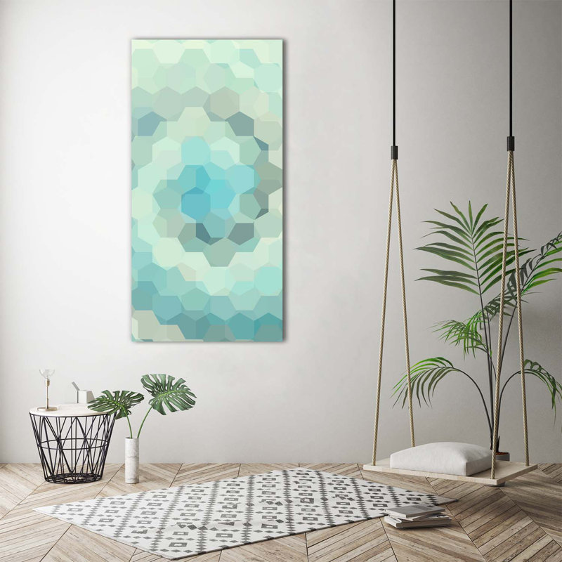 Abstraction Canvas Background - Wrapped Canvas Print