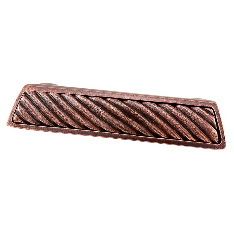 Sanzio Bar / Handle Pull, Antique Copper