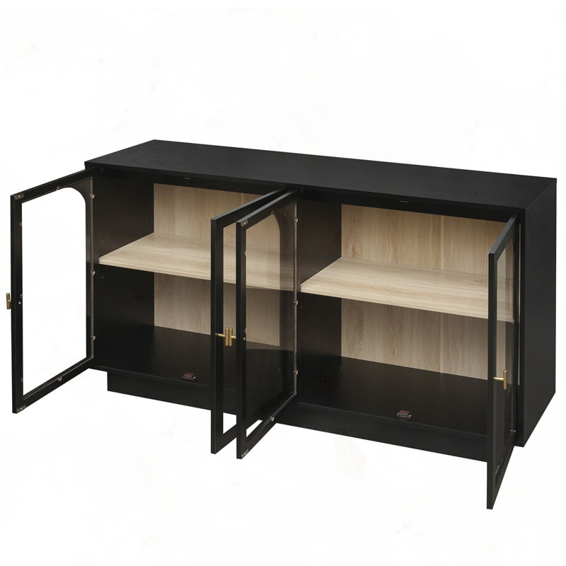 Armoire de rangement avec porte en acrylique