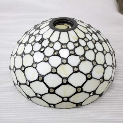 8 in. H Glass Bowl Lamp Shade