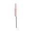 Tête de lit simple Blush avec coutures à boutons fascinantes et garniture cloutée attrayante recouverte de rosé