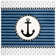 Tapis bleu marine Hickman
