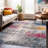 Raimunda Abstract Performance Gray/Pink/Ivory Multi Rug-2040749667